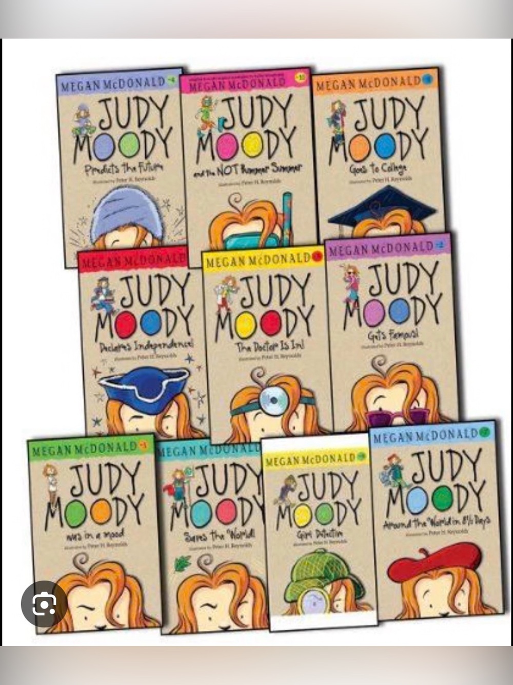 Judy Moody Book Lot - Colorful Children's Chapter Books
